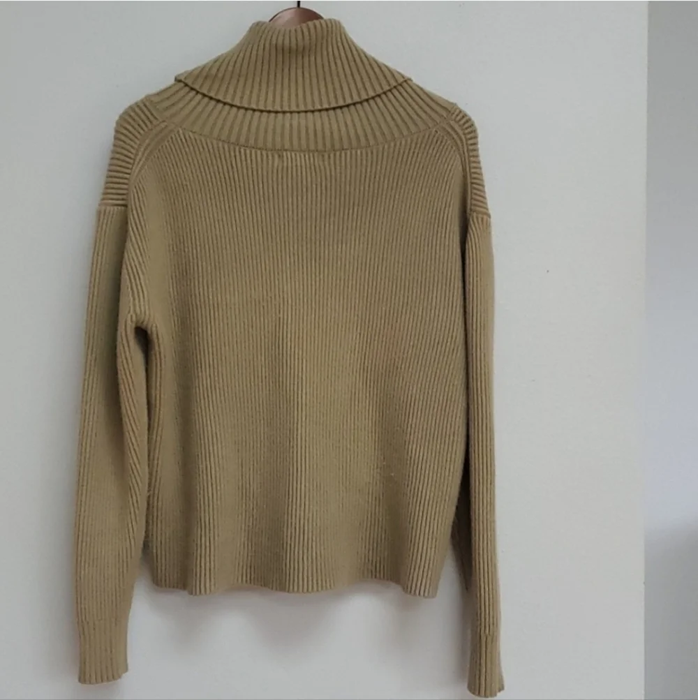 Roolee thick rib knit turtleneck sweater
